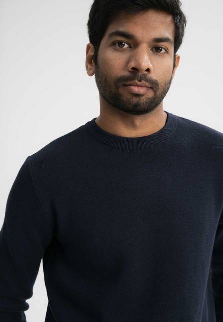 Melawear Jacquard Strickpullover MANAV