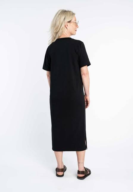 Melawear Langes Jersey Kleid LATIKA