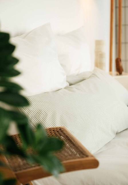 Melawear Perkal Bettwäsche Set MAJULI Stripes