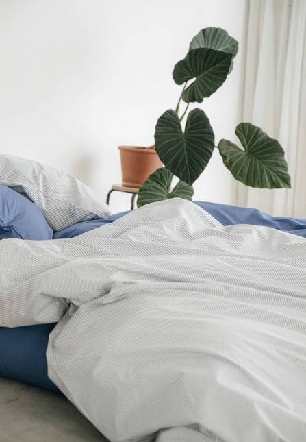 Melawear Perkal Bettwäsche Set MAJULI Stripes