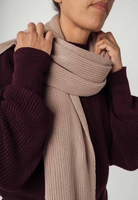 Melawear Rippstrick Schal NAGNA