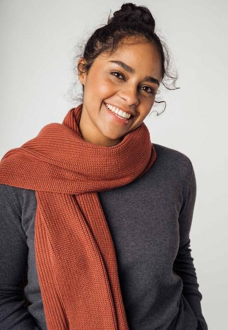 Melawear Rippstrick Schal NAGNA