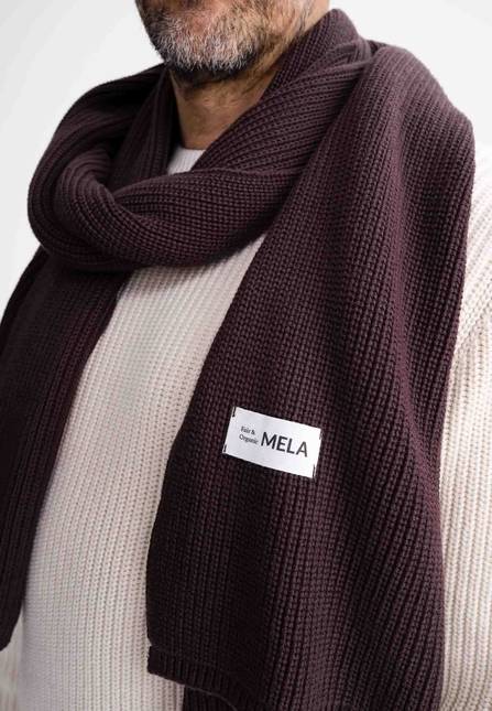 Melawear Rippstrick Schal NAGNA