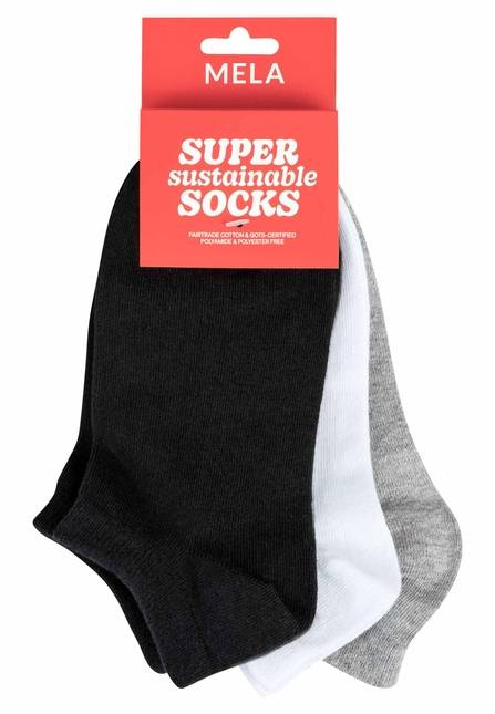 Melawear Sneakersocken 3er Pack
