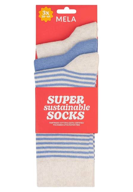 Melawear Socken 3er Pack Basic