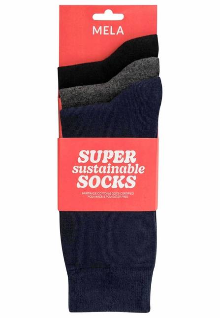 Melawear Socken 3er Pack Basic