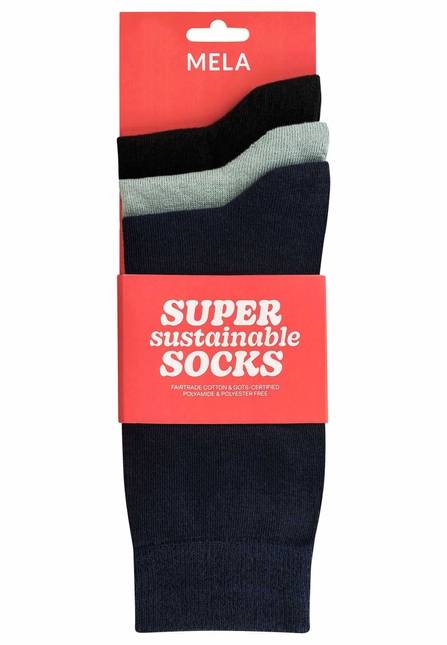 Melawear Socken 3er Pack Basic
