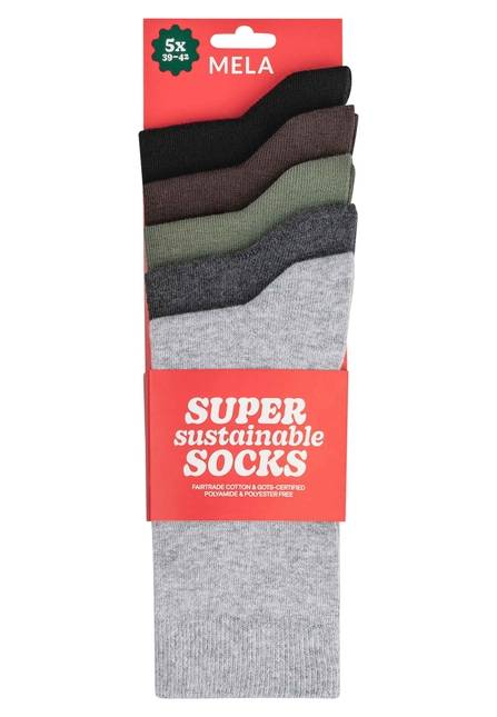 Melawear Socken 5er Pack Basic