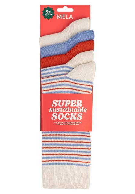 Melawear Socken 5er Pack Basic