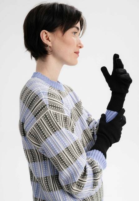 Melawear Strick Handschuhe RISHI