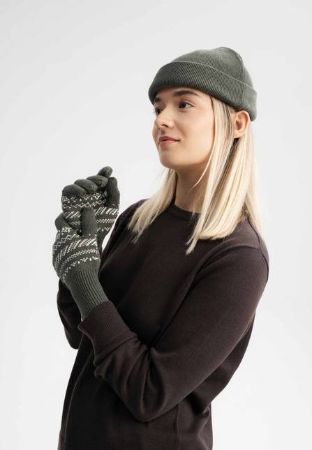 Melawear Strick Handschuhe RISHI