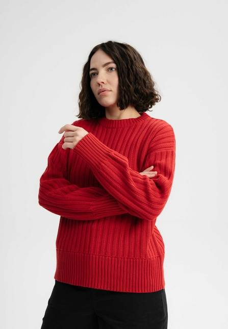 Melawear Strukturierter Strickpullover ISHANI