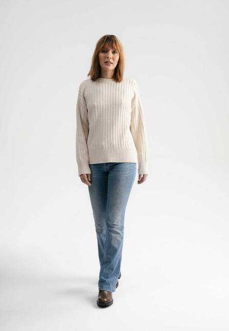 Melawear Strukturierter Strickpullover ISHANI