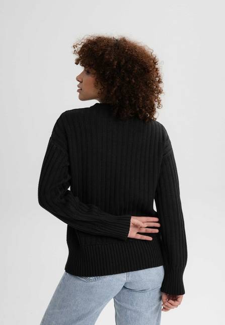 Melawear Strukturierter Strickpullover ISHANI