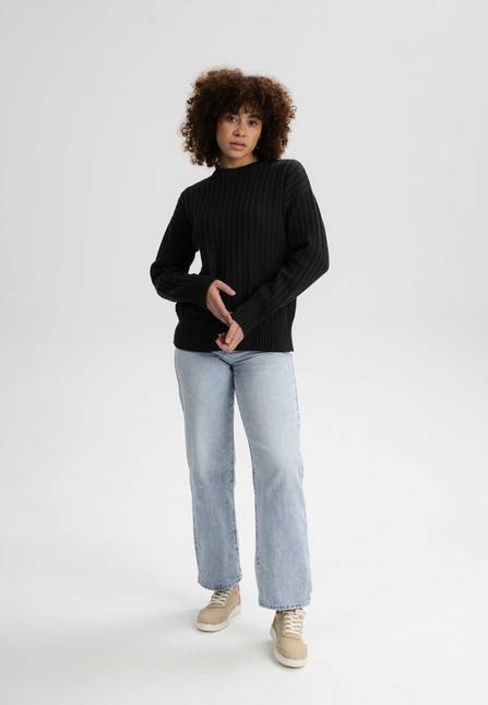 Melawear Strukturierter Strickpullover ISHANI