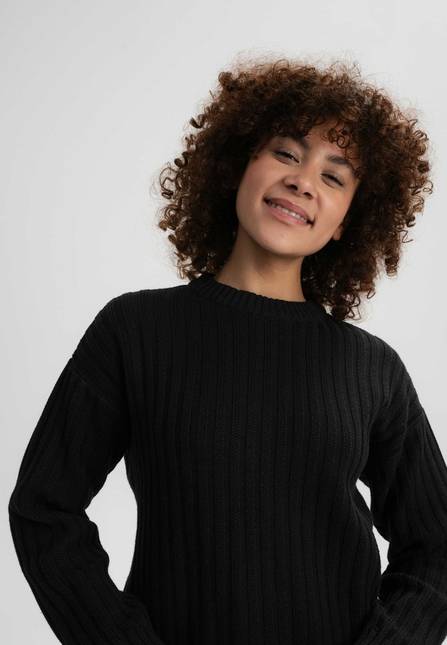 Melawear Strukturierter Strickpullover ISHANI
