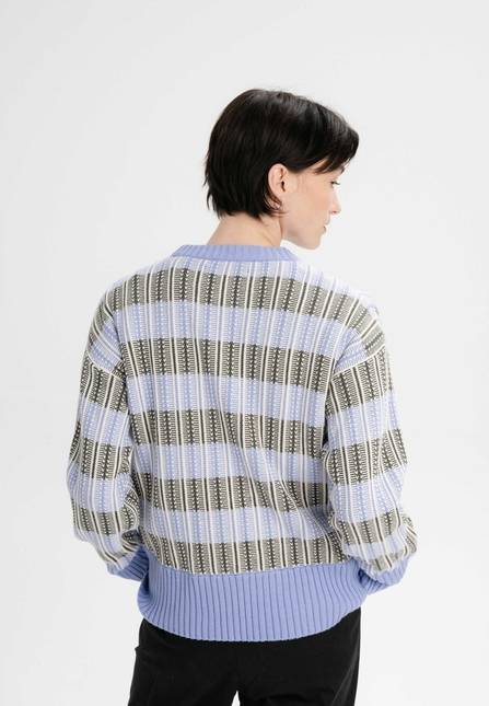 Melawear Strukturierter Strickpullover ISHANI