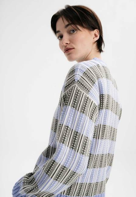 Melawear Strukturierter Strickpullover ISHANI
