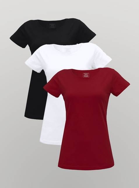 Melawear T-Shirt 3 Pack Damen