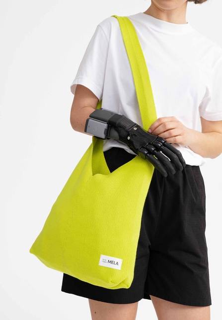 Melawear Unisex Jacquard Strick Tasche RAJRUPA