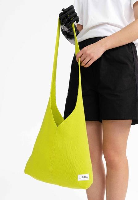 Melawear Unisex Jacquard Strick Tasche RAJRUPA