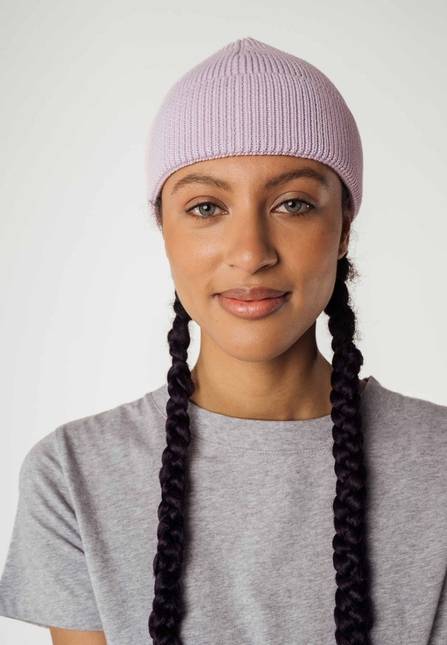 Melawear Unisex Kurze Rippstrick Mütze RAFI