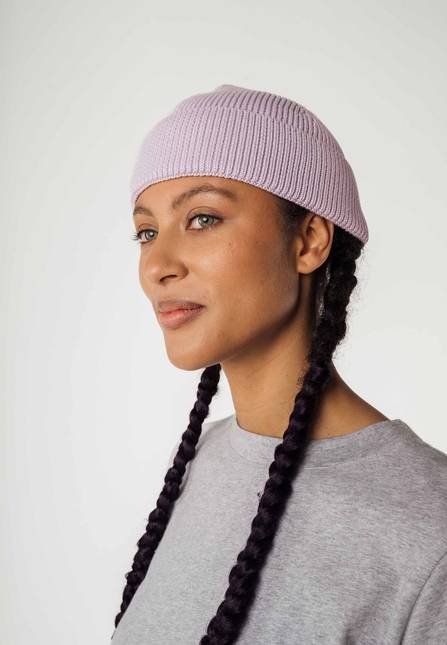 Melawear Unisex Kurze Rippstrick Mütze RAFI