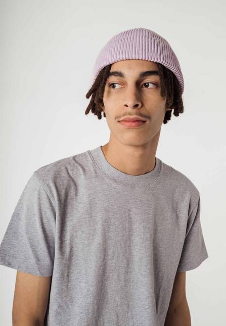 Melawear Unisex Kurze Rippstrick Mütze RAFI