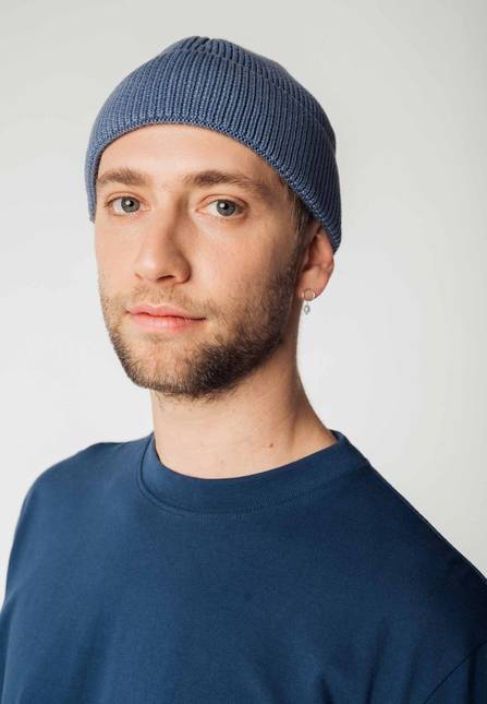 Melawear Unisex Kurze Rippstrick Mütze RAFI