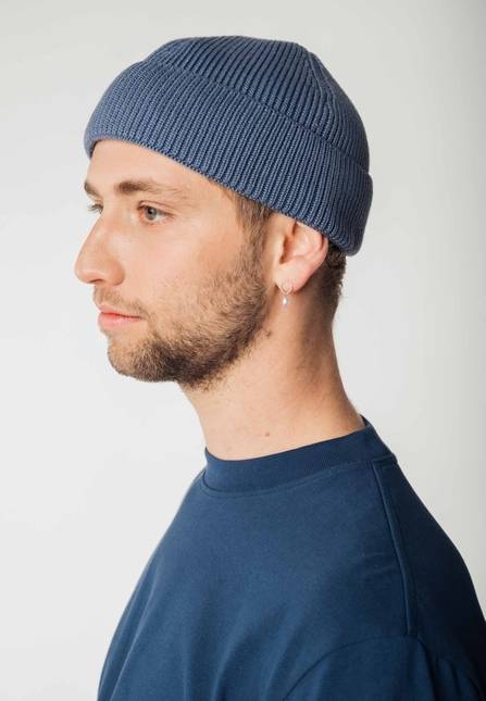 Melawear Unisex Kurze Rippstrick Mütze RAFI