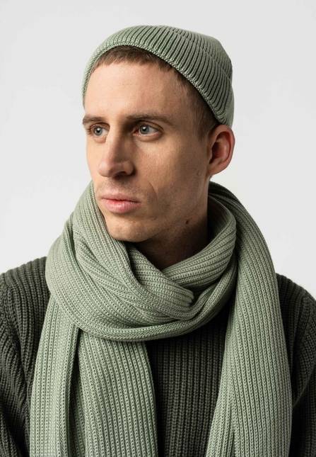 Melawear Unisex Kurze Rippstrick Mütze RAFI