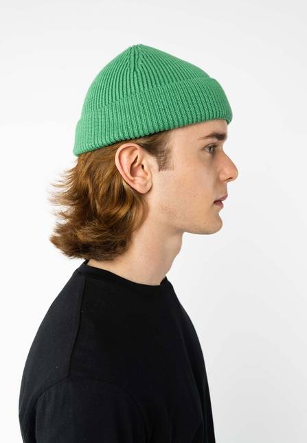 Melawear Unisex Kurze Rippstrick Mütze RAFI