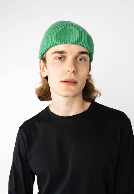 Melawear Unisex Kurze Rippstrick Mütze RAFI