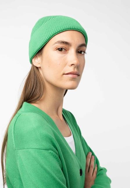 Melawear Unisex Kurze Rippstrick Mütze RAFI