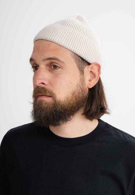Melawear Unisex Kurze Rippstrick Mütze RAFI