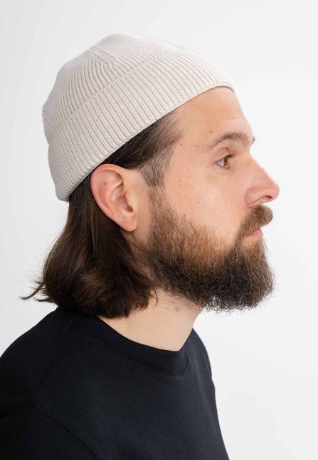 Melawear Unisex Kurze Rippstrick Mütze RAFI