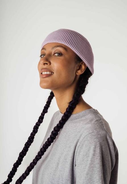Melawear Unisex Kurze Rippstrick Mütze RAFI
