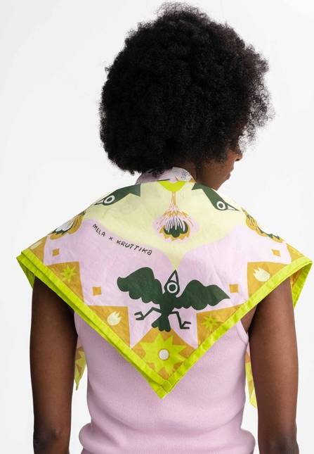 Melawear Unisex Satintuch Artist Edition Kruttika