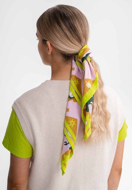 Melawear Unisex Satintuch Artist Edition Kruttika