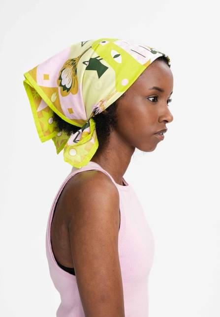 Melawear Unisex Satintuch Artist Edition Kruttika