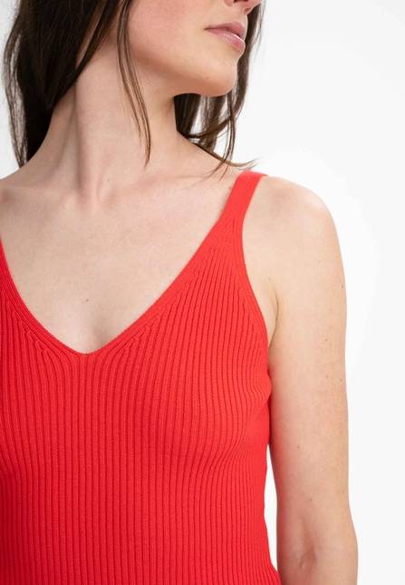 Melawear V-Neck Strick Top RHADA