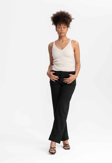 Melawear V-Neck Strick Top RHADA