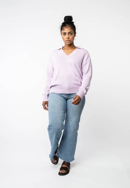 Melawear V-Neck Strickpullover VEDA