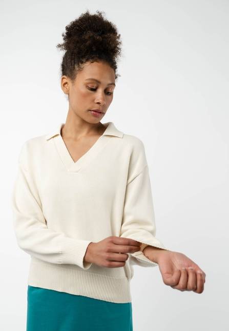 Melawear V-Neck Strickpullover VEDA