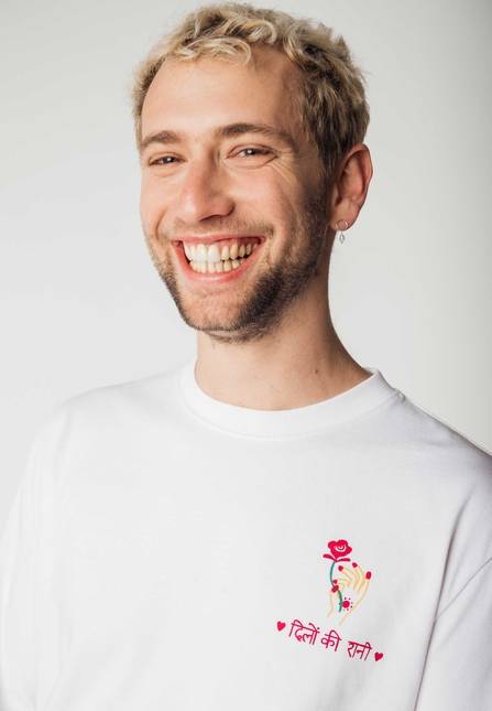 Melawear Oversized Langarmshirt Artist Edition Anjali