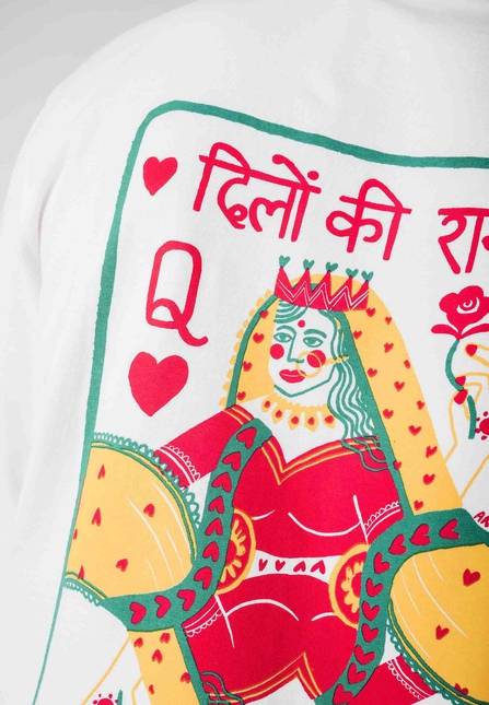 Melawear Oversized Langarmshirt Artist Edition Anjali