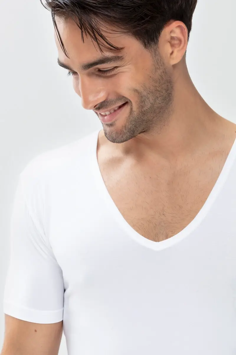 Merxx Das Drunterhemd - V-Neck | Slim Fit Serie Dry Cotton Functional