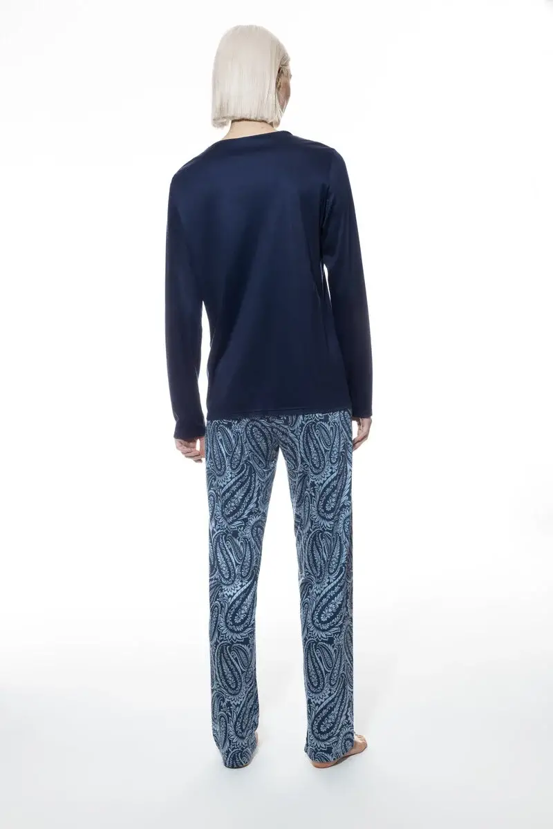 Merxx Anzug Lang Serie Floral Paisley