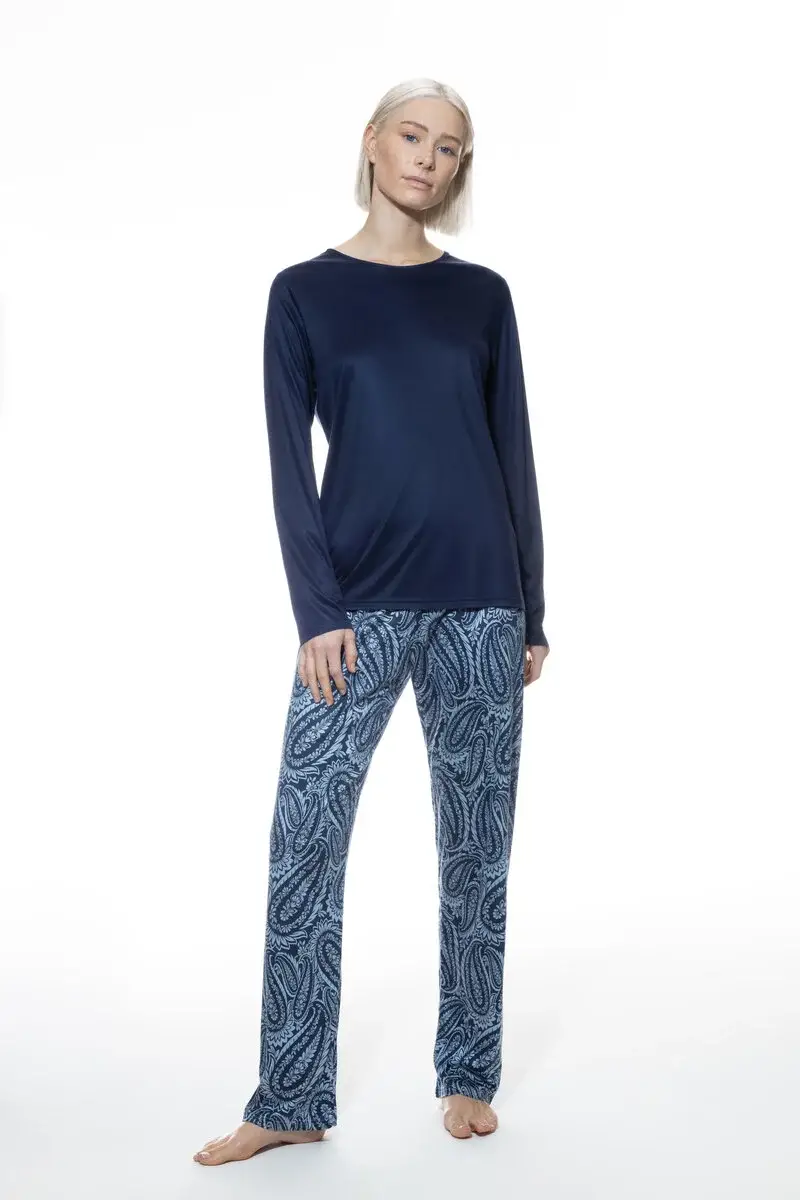 Merxx Anzug lang Serie Floral Paisley