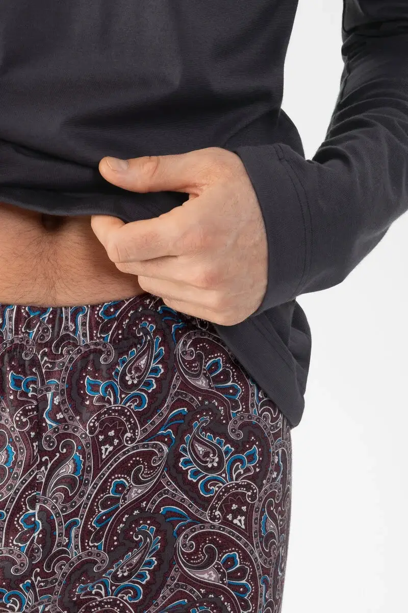 Merxx Anzug Lang Serie High Paisley